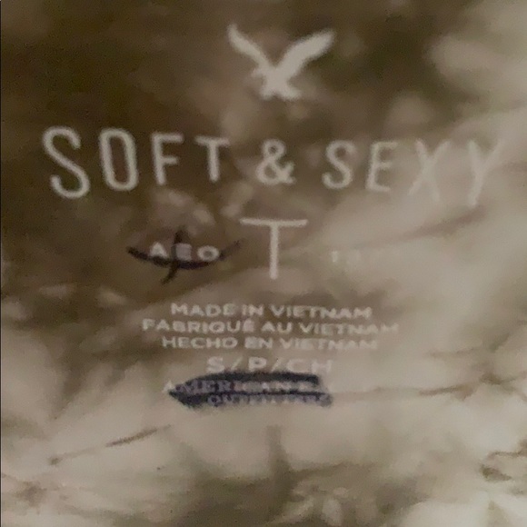 Off the shoulder tie dye shirt - Picture 3 of 3